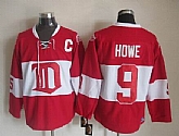 Detroit Red Wings #9 Gordie Howe C Patch Red Jerseys,baseball caps,new era cap wholesale,wholesale hats