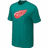 Detroit Red Wings Big & Tall Logo Green T-Shirt,baseball caps,new era cap wholesale,wholesale hats