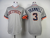 Detroit Tigers #3 Trammell Gray 1984 Throwback Jerseys,baseball caps,new era cap wholesale,wholesale hats