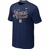 Detroit Tigers 2014 Home Practice T-Shirt - Dark blue,baseball caps,new era cap wholesale,wholesale hats