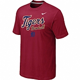Detroit Tigers 2014 Home Practice T-Shirt - Red,baseball caps,new era cap wholesale,wholesale hats