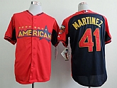 Detroit Tigers Authentic #41 Martinez 2014 All Star Red Jerseys,baseball caps,new era cap wholesale,wholesale hats