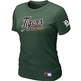 Detroit Tigers Nike Women's D.Green Short Sleeve Practice T-Shirt,baseball caps,new era cap wholesale,wholesale hats