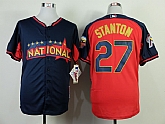 Florida Marlins #27 Mike Stanton 2014 All Star Navy Blue Jerseys,baseball caps,new era cap wholesale,wholesale hats
