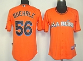 Florida Marlins #56 Mark Buehrle Orange Jerseys,baseball caps,new era cap wholesale,wholesale hats