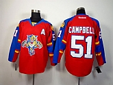 Florida Panthers #51 Brian Campbell Red Jerseys,baseball caps,new era cap wholesale,wholesale hats