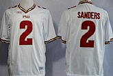 Florida State Seminoles #2 Deion Sanders 2013 White Jerseys,baseball caps,new era cap wholesale,wholesale hats