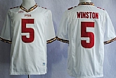 Florida State Seminoles #5 Jameis Winston 2013 White Jerseys,baseball caps,new era cap wholesale,wholesale hats