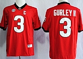 Georgia Bulldogs #3 Todd Gurley 2013 Red Limited Jerseys,baseball caps,new era cap wholesale,wholesale hats