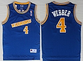 Golden State Warriors #4 Chris Webber 1988-1989 Blue Throwback Swingman Jerseys,baseball caps,new era cap wholesale,wholesale hats