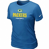 Green Bay Packers Critical Victory Women's L.blue T-Shirt,baseball caps,new era cap wholesale,wholesale hats