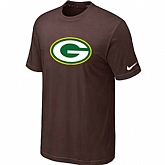 Green Bay Packers Sideline Legend Authentic Logo T-Shirt Brown,baseball caps,new era cap wholesale,wholesale hats