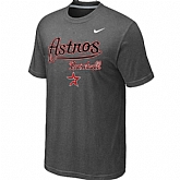 Houston Astros 2014 Home Practice T-Shirt - Dark Grey,baseball caps,new era cap wholesale,wholesale hats