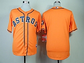 Houston Astros Blank Orange Jerseys,baseball caps,new era cap wholesale,wholesale hats