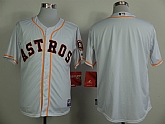 Houston Astros Blank White Jerseys,baseball caps,new era cap wholesale,wholesale hats