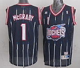 Houston Rockets #1 Tracy McGrady ABA Hardwood Classic Swingman Navy Blue Jerseys,baseball caps,new era cap wholesale,wholesale hats