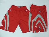 Houston Rockets NBA Shorts Red,baseball caps,new era cap wholesale,wholesale hats