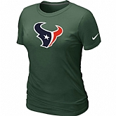 Houston Texans D.Green Women's Logo T-Shirt,baseball caps,new era cap wholesale,wholesale hats
