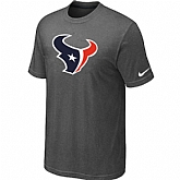 Houston Texans Sideline Legend Authentic Logo T-Shirt Dark grey,baseball caps,new era cap wholesale,wholesale hats