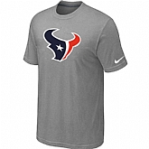 Houston Texans Sideline Legend Authentic Logo T-Shirt Light grey,baseball caps,new era cap wholesale,wholesale hats