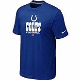 Indianapolis Colts Critical Victory Blue T-Shirt,baseball caps,new era cap wholesale,wholesale hats