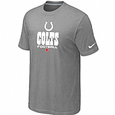 Indianapolis Colts Critical Victory light Grey T-Shirt,baseball caps,new era cap wholesale,wholesale hats