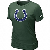 Indianapolis Colts D.Green Women's Logo T-Shirt,baseball caps,new era cap wholesale,wholesale hats