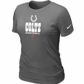 Indianapolis Colts D.Grey Women's Critical Victory T-Shirt,baseball caps,new era cap wholesale,wholesale hats