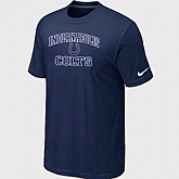 Indianapolis Colts Heart & Soul D.Blue T-Shirt,baseball caps,new era cap wholesale,wholesale hats
