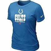 Indianapolis Colts L.blue Women's Critical Victory T-Shirt,baseball caps,new era cap wholesale,wholesale hats