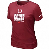 Indianapolis Colts Red Women's Critical Victory T-Shirt,baseball caps,new era cap wholesale,wholesale hats