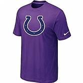 Indianapolis Colts Sideline Legend Authentic Logo T-Shirt Purple,baseball caps,new era cap wholesale,wholesale hats