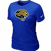 Jacksonville Jaguars Blue Women's Logo T-Shirt,baseball caps,new era cap wholesale,wholesale hats