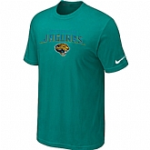 Jacksonville Jaguars Heart & Soul Green T-Shirt,baseball caps,new era cap wholesale,wholesale hats