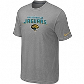 Jacksonville Jaguars Heart & Soul Light grey T-Shirt,baseball caps,new era cap wholesale,wholesale hats