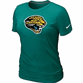 Jacksonville Jaguars L.Green Women's Logo T-Shirt,baseball caps,new era cap wholesale,wholesale hats