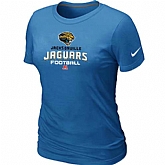 Jacksonville Jaguars L.blue Women's Critical Victory T-Shirt,baseball caps,new era cap wholesale,wholesale hats