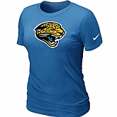 Jacksonville Jaguars L.blue Women's Logo T-Shirt,baseball caps,new era cap wholesale,wholesale hats