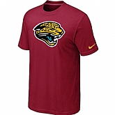 Jacksonville Jaguars Sideline Legend Authentic Logo T-Shirt Red,baseball caps,new era cap wholesale,wholesale hats