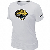 Jacksonville Jaguars White Women's Logo T-Shirt,baseball caps,new era cap wholesale,wholesale hats