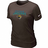 Jacksonville Jaguars Women's Heart & Soul Brown T-Shirt,baseball caps,new era cap wholesale,wholesale hats