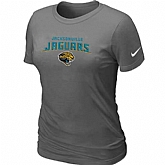 Jacksonville Jaguars Women's Heart & Soul D.Grey T-Shirt,baseball caps,new era cap wholesale,wholesale hats
