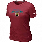 Jacksonville Jaguars Women's Heart & Soul Red T-Shirt,baseball caps,new era cap wholesale,wholesale hats