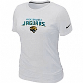 Jacksonville Jaguars Women's Heart & Soul White T-Shirt,baseball caps,new era cap wholesale,wholesale hats
