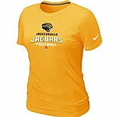 Jacksonville Jaguars Yellow Women's Critical Victory T-Shirt,baseball caps,new era cap wholesale,wholesale hats