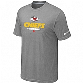 Kansas City Chiefs Critical Victory light Grey T-Shirt,baseball caps,new era cap wholesale,wholesale hats