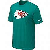 Kansas City Chiefs Sideline Legend Authentic Logo T-Shirt Green,baseball caps,new era cap wholesale,wholesale hats