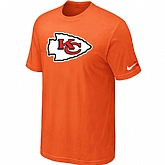 Kansas City Chiefs Sideline Legend Authentic Logo T-Shirt Orange,baseball caps,new era cap wholesale,wholesale hats