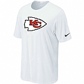 Kansas City Chiefs Sideline Legend Authentic Logo T-Shirt White,baseball caps,new era cap wholesale,wholesale hats