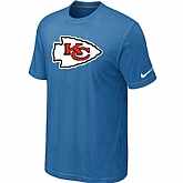 Kansas City Chiefs Sideline Legend Authentic Logo T-Shirt light Blue,baseball caps,new era cap wholesale,wholesale hats